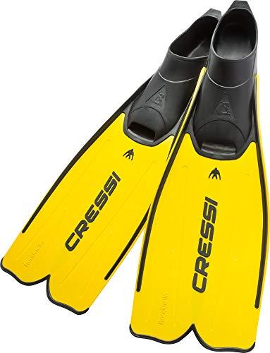 Cressi Rondinella, Pinne da Nuoto, Unisex - Bambino, Giallo, 31/32