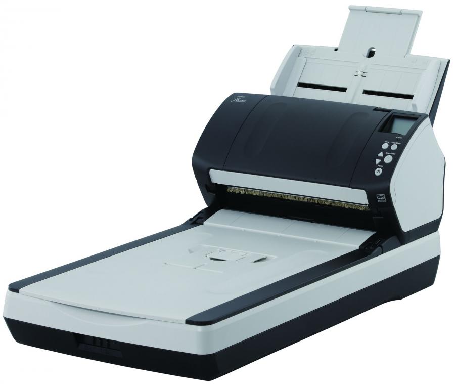 Fujitsu FI-7280 USB Document Scanner, Bianco