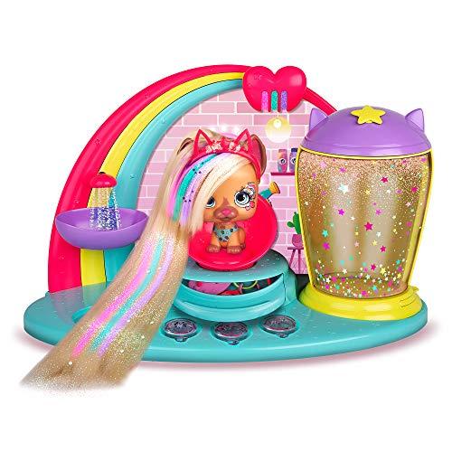 VIP PETS Salone di Fabio e Fabia | Playset con esclusiva bambola VIP Pets Kiara e 13 Accessori per creare acconciature - Giocattolo e regalo ideale per bambini dai 3 anni in su