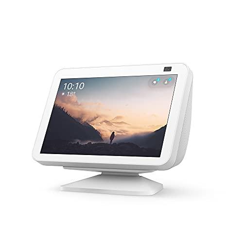 Supporto regolabile per Echo Show 8 (2ª gen.) - Bianco ghiaccio