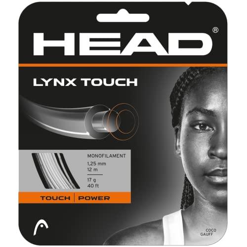 HEAD Lynx Touch (17-1,25 mm), set di corde trasparenti nero