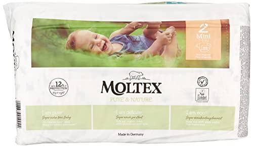 Moltex Pure & Nature - Pannolini misura 1-6 (taglia 2 Mini)