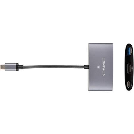 KRAMER KDOCK-1 USB-C HUB MULTIPORT ADAPTER 1 USB 2.0/3.0 (91-00016099)