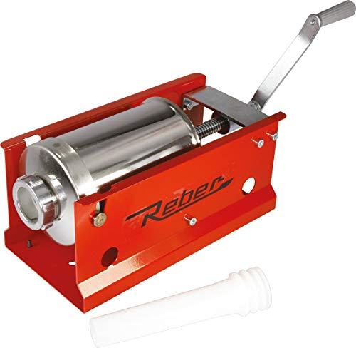 Insaccatrice per Salumi Manuale Macchina per Salsiccia 8 Kg 2 Velocità in Acciaio - 8951N