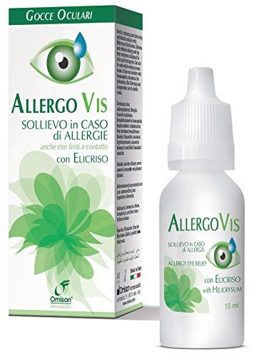 Allergovis Gocce Oculari con Estratto di Elicriso - 15 ml