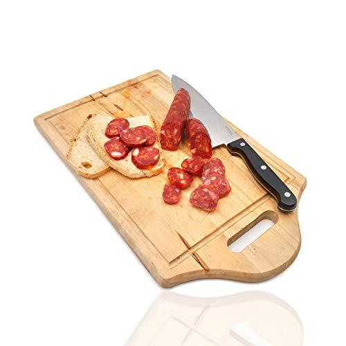 Salsiccia Piccante, Salume Salsiccia di Suino con Peperoncino Rosso Piccante Calabrese , Salsiccia Tradizionale Artigianale, Prodotto Tipico Calabrese, Confezione da 300 grammi