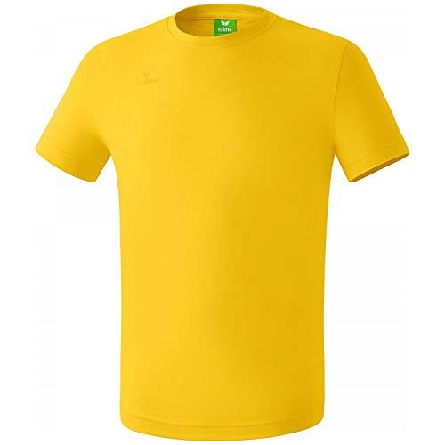 Erima Teamsport - Maglietta a Maniche Corte Unisex - Bambini, Giallo (Giallo), 152