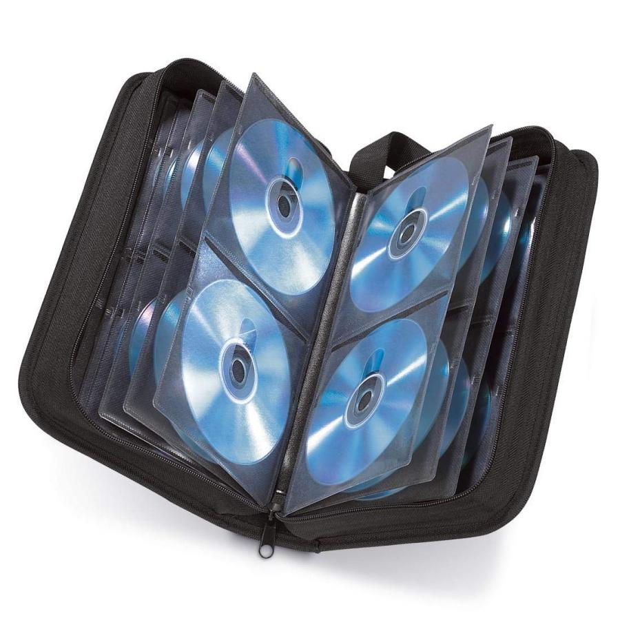 Hama custodia CD per 80 CD / DVD / Blu-ray, nero