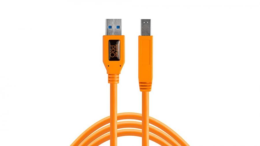 Cavo USB Tether Tools TetherPro USB 3.0 A-B 4,6m arancio[CU5460ORG]