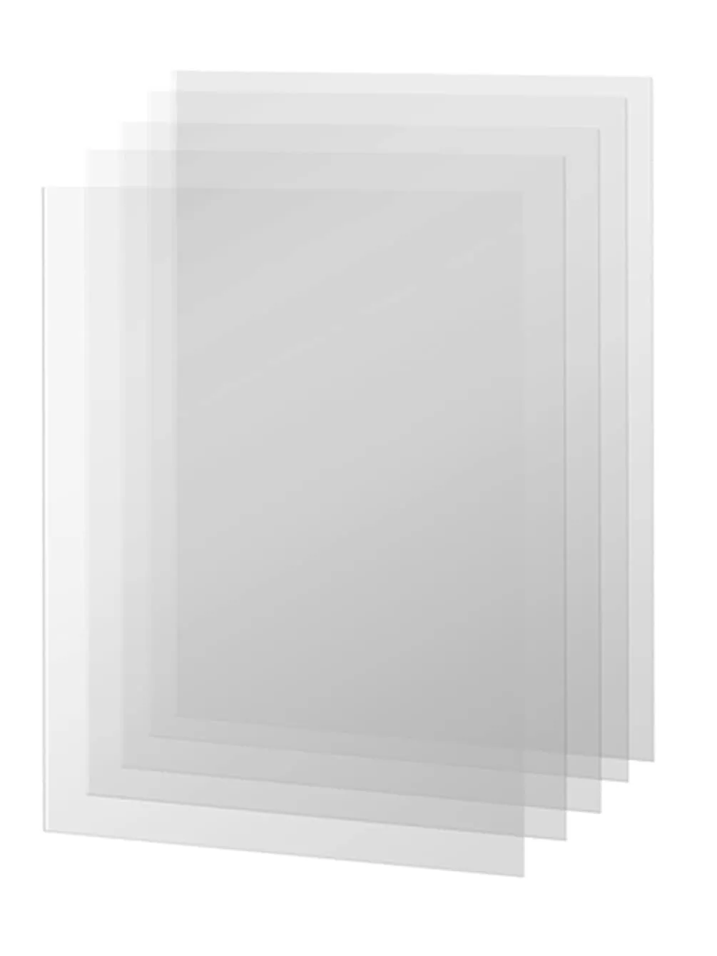 KOYOFEI 6PCS A4 FEP Pellicola Accessori per Stampanti 3D, Pellicola FEP per Saturn 8K, Saturn 2, Saturn 3/Ultra, Saturn 4/Ultra, Photon M3 Premium, M5S/Pro, M7/Pro, Halot Mage/Pro Resina Stampante 3D