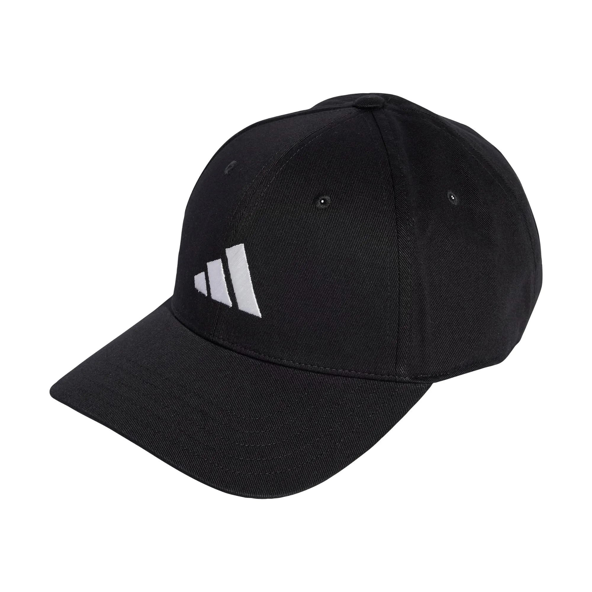 adidas Unisex - Adulto Baseball cap Cotton New Logo, Black/White, M