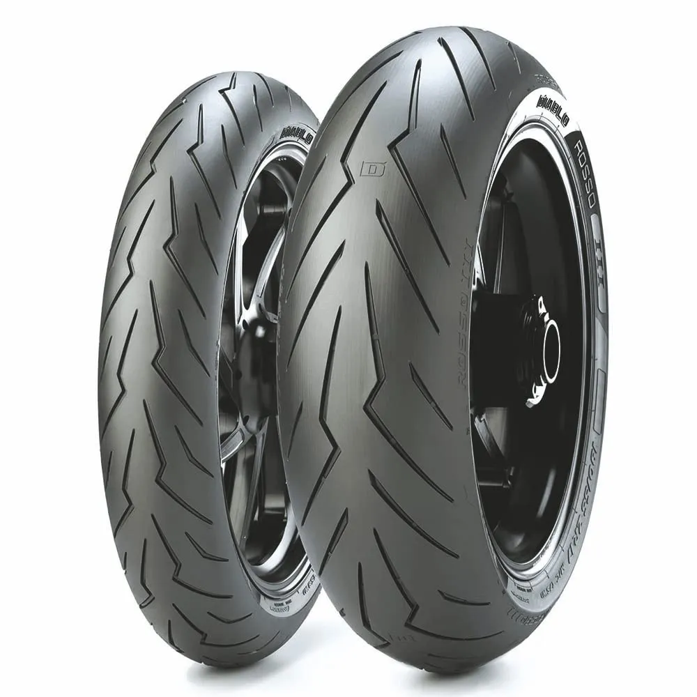 Gomme Pirelli Diablo rosso 3 180 55 ZR17 M/C (73W) TL per Moto