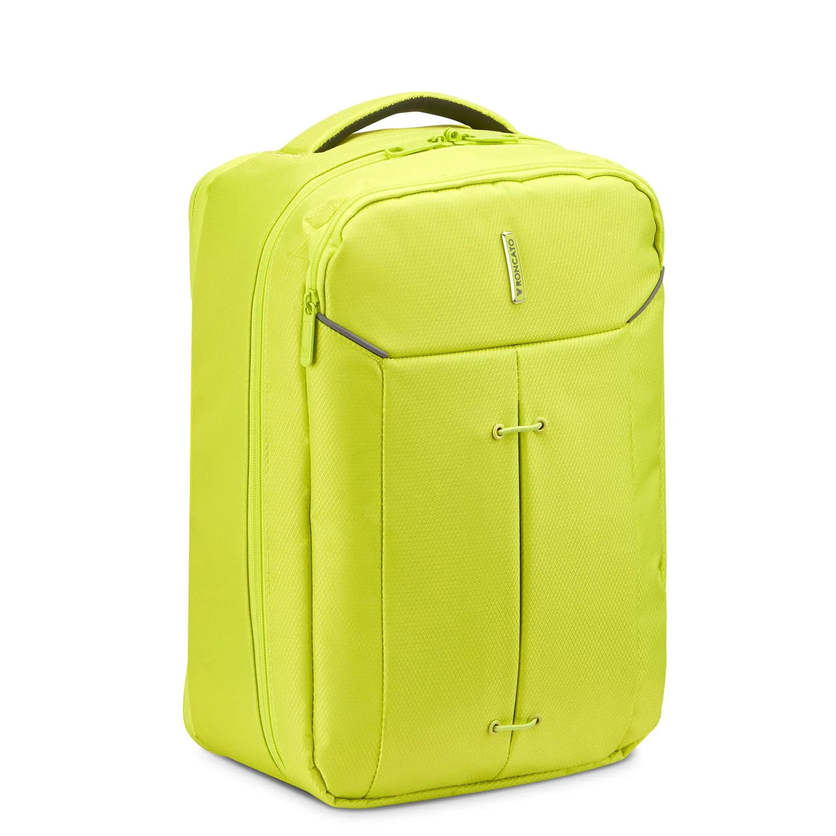 RONCATO Ironik 2.0 zaino da viaggio bagaglio a mano (CYBER LIME, 40 x 25 x 15/20)