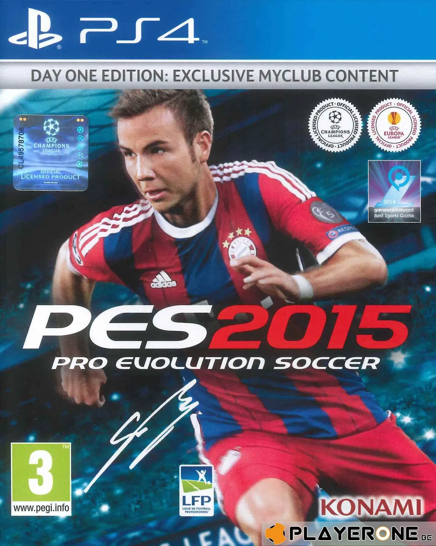 Konami PES 2015, PS4 [Edizione: Francia]