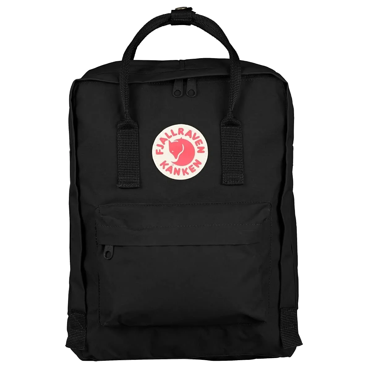Fjällräven Kanken, Zaino Donna, Nero, 38 x 27 13 cm