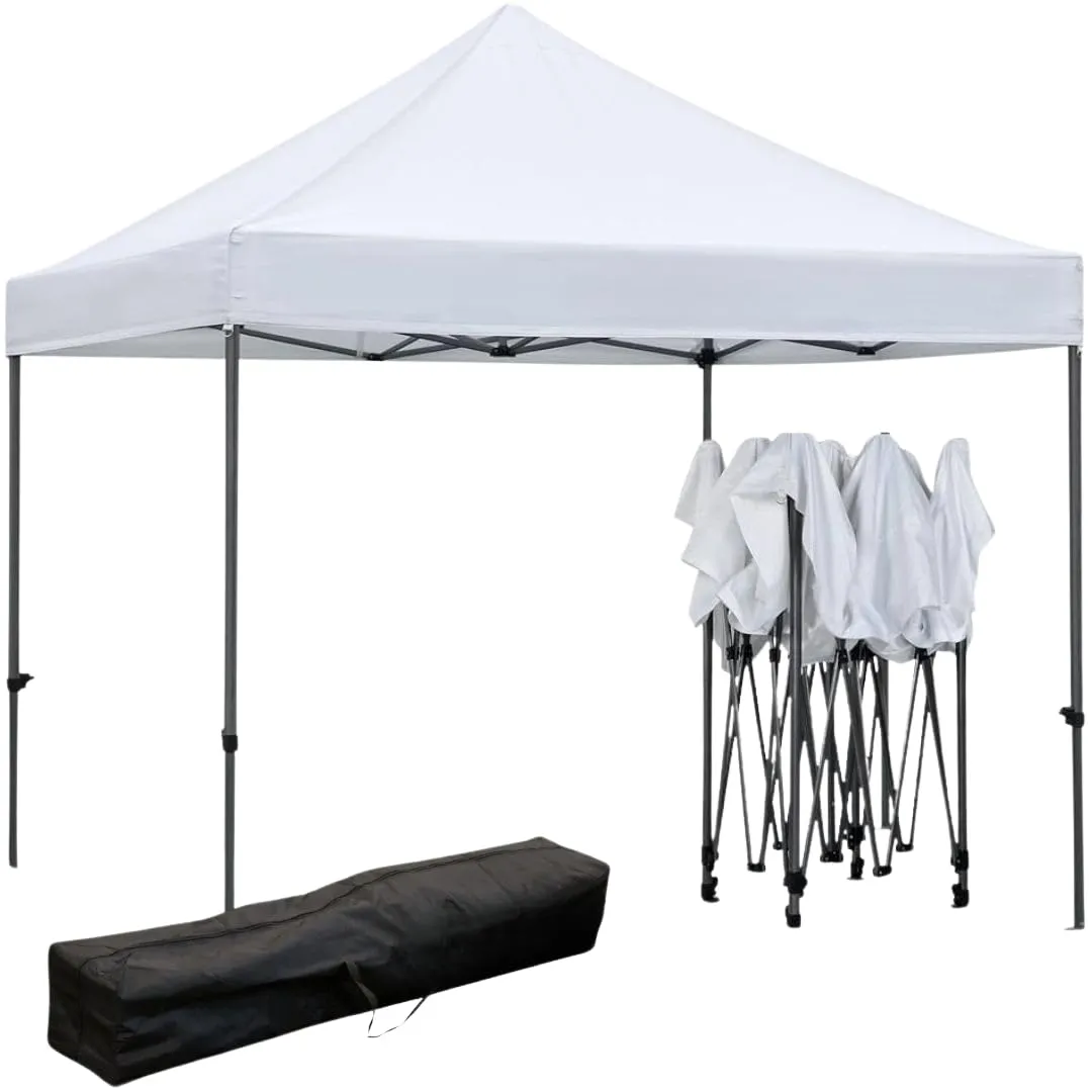 A.M.C. Gazebo Professionale 3X3 Mt in PVC Automatico Struttura in Metallo richiudibile a fisarmonica Impermeabile