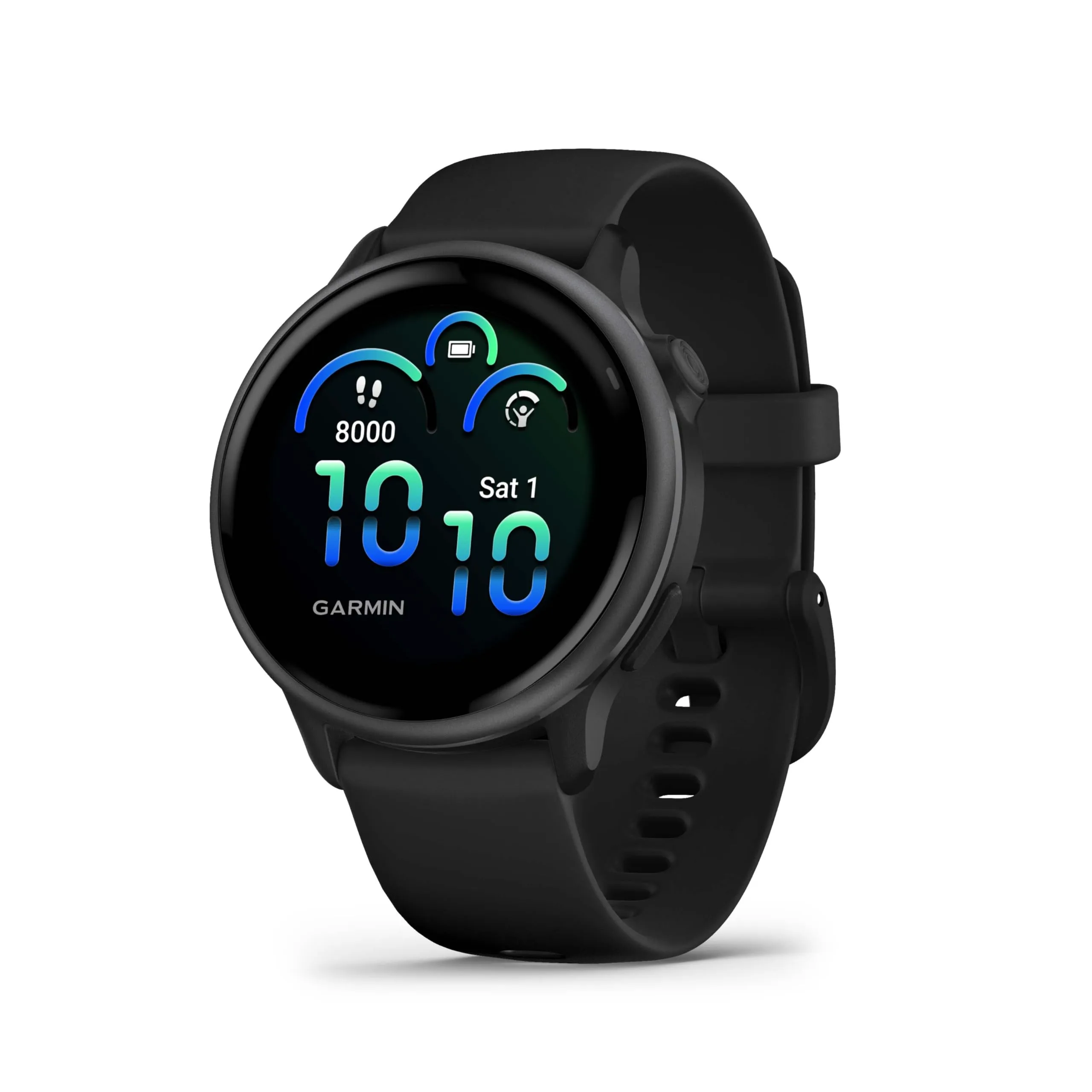 Garmin vívoactive 6, Smartwatch AMOLED 1,2" (2.000 nit), Cassa 42mm, Musica, Pay, +80 Sport, GPS, Cardio, Coach, Dinamiche di corsa, App Mobility, Autonomia 11 giorni (Black & Slate)