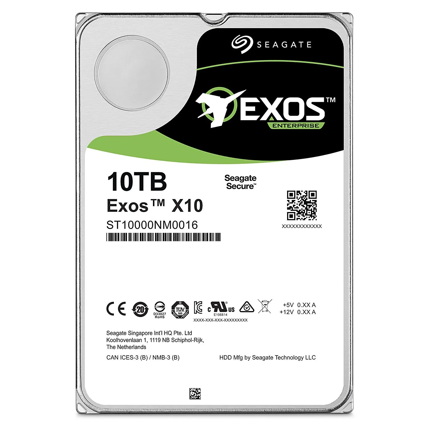 Seagate ST10000NM0016 Hard-Disk Interno, 10 TB