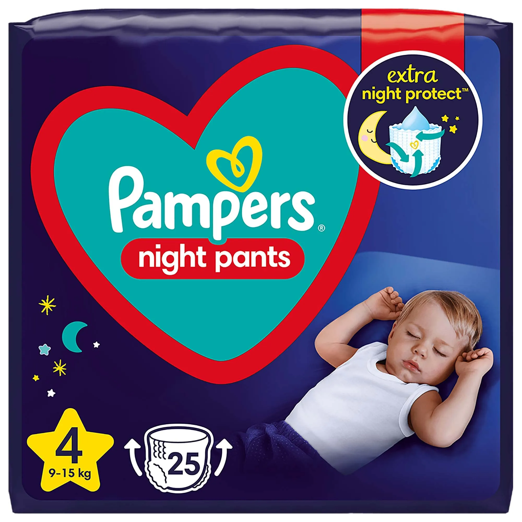 Pampers Pantaloni da notte Pannolini Pannolino, 4