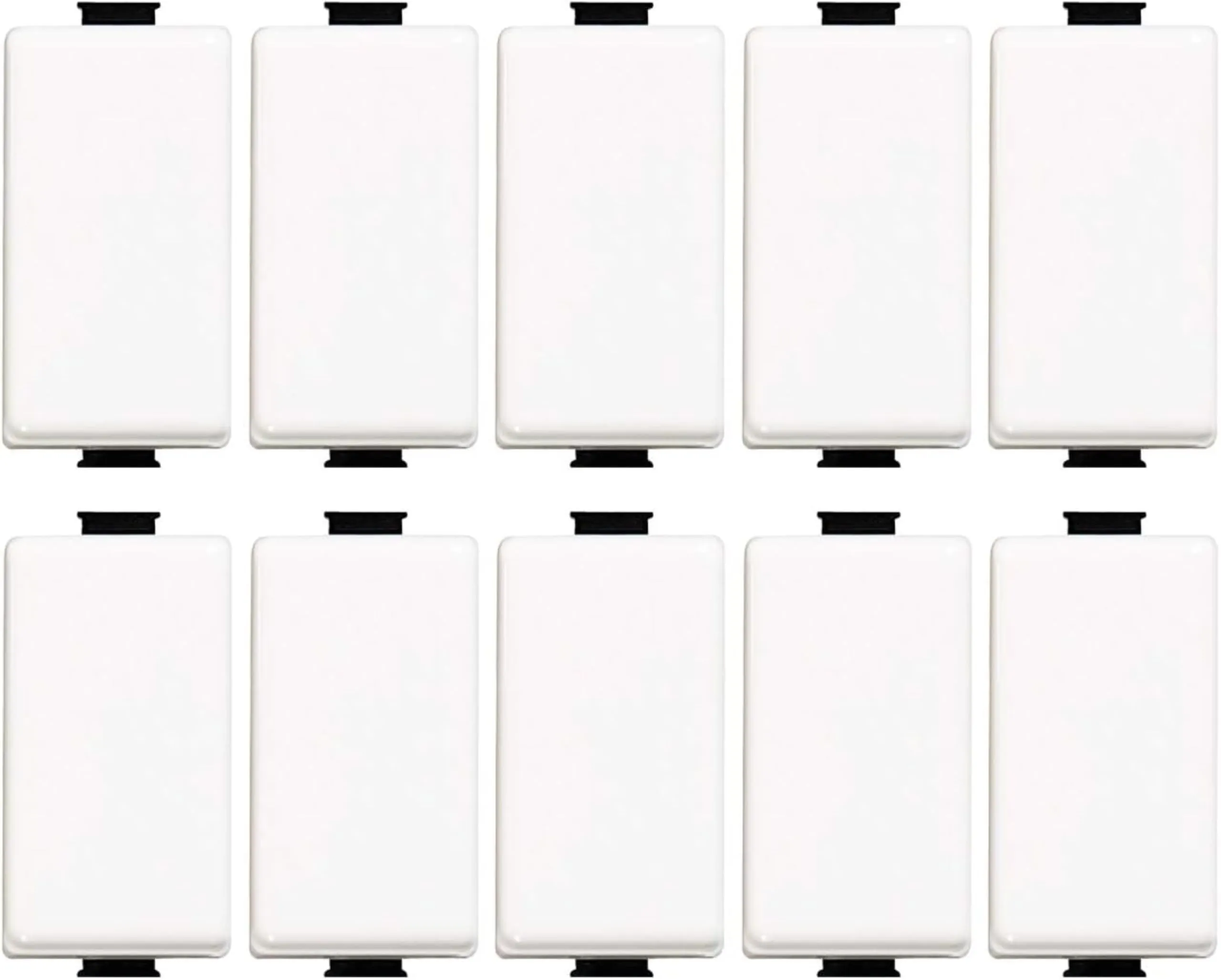 Bticino ASTAM5001 Interruttore Matix 1P 16 A, Kit 10 Pezzi, Bianco