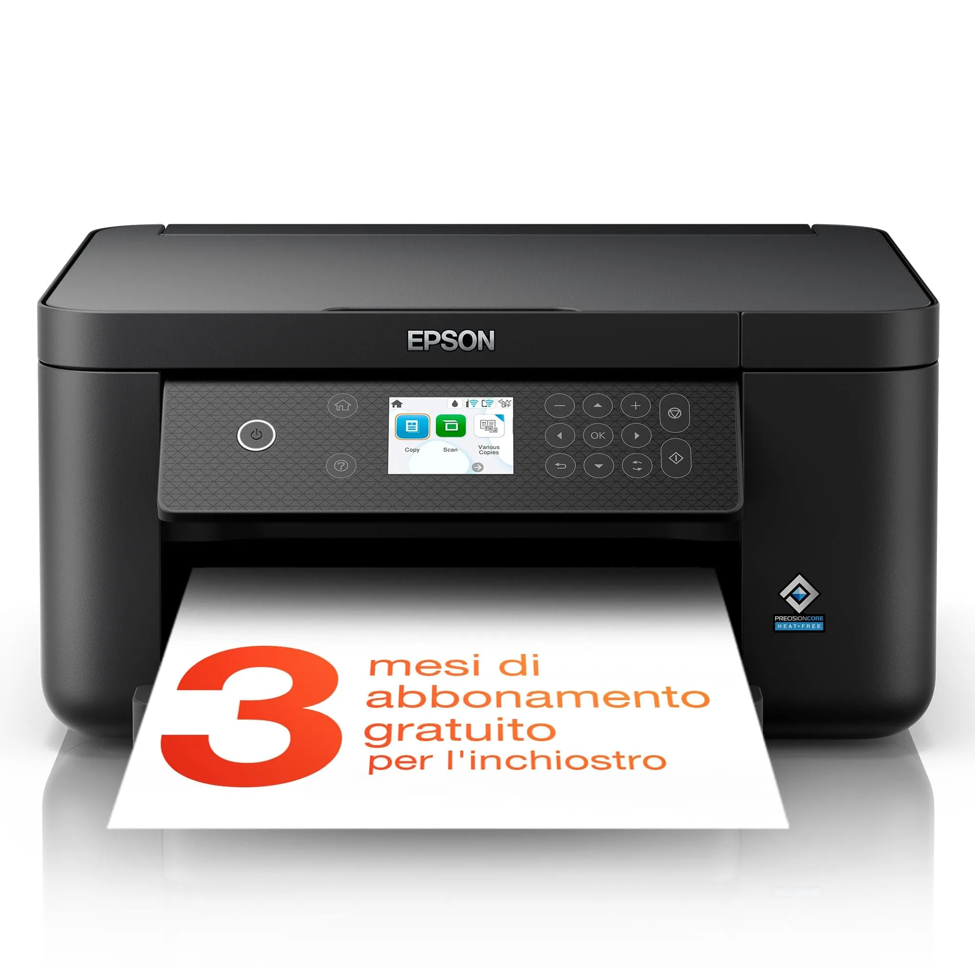 Epson Expression Home XP-5200 Stampante Multifunzione A4 getto d'inchiostro (Stampa Fronte Retro, Scansione, Copia) Display LCD 6.1cm, WiFi, Stampa mobile e su Cloud, AirPrint,Cartucce 503 Peperoncino