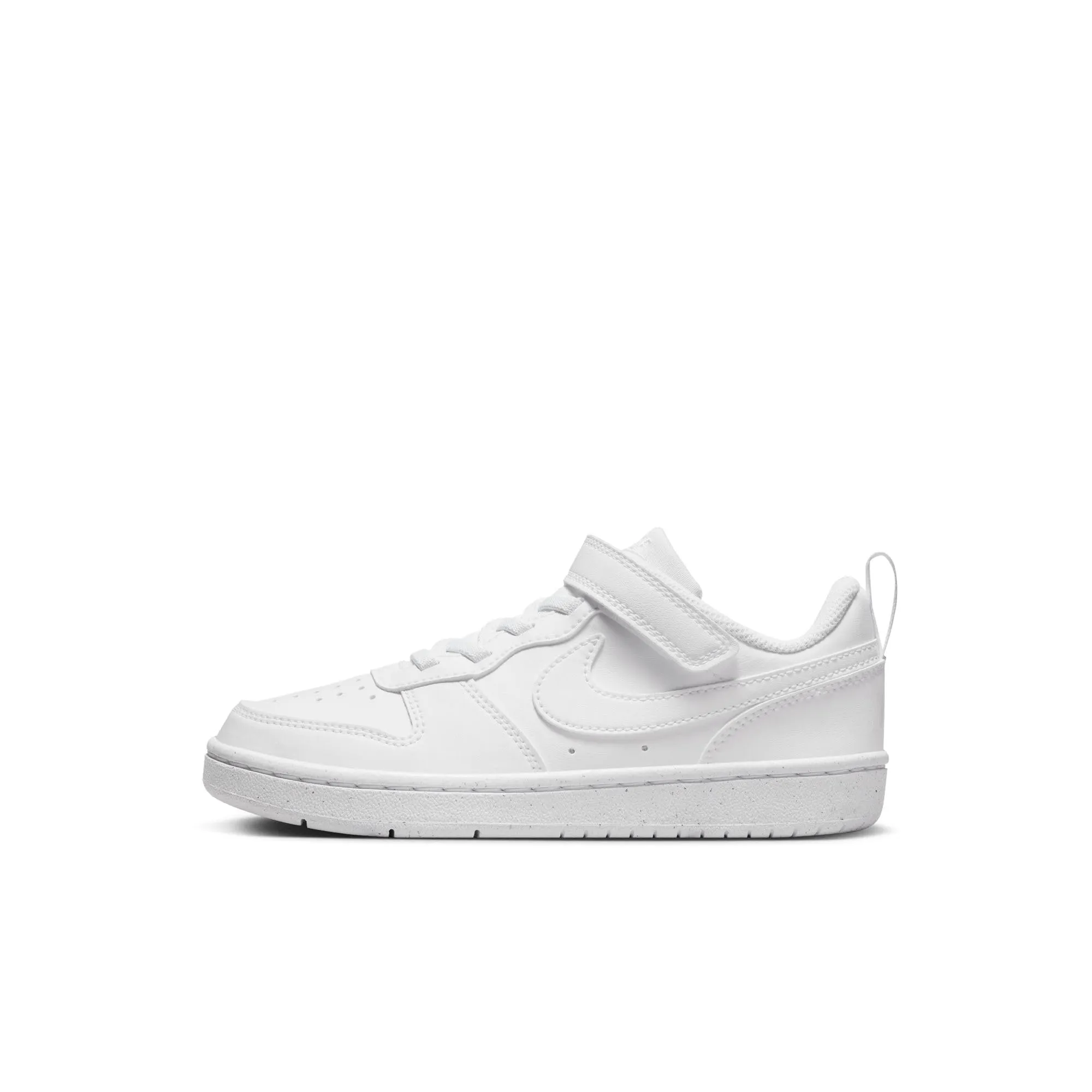 NIKE Court Borough Low RECRAFT (PS), Sneaker, Bianco, 33 EU