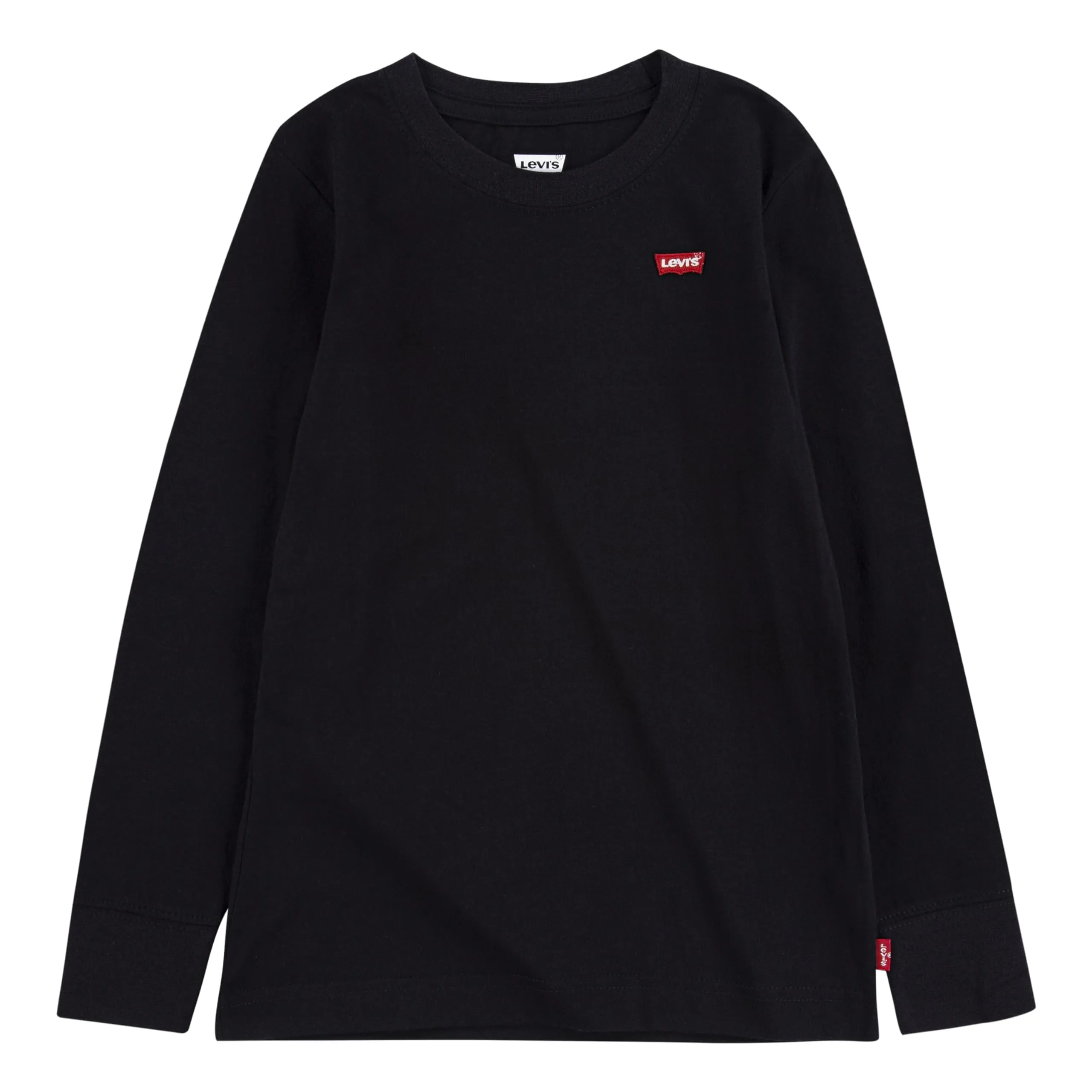 Levi's Lvb L/S Batwing Chesthit Tee, Maglietta Bambini e ragazzi, Nero (Black), 10 anni