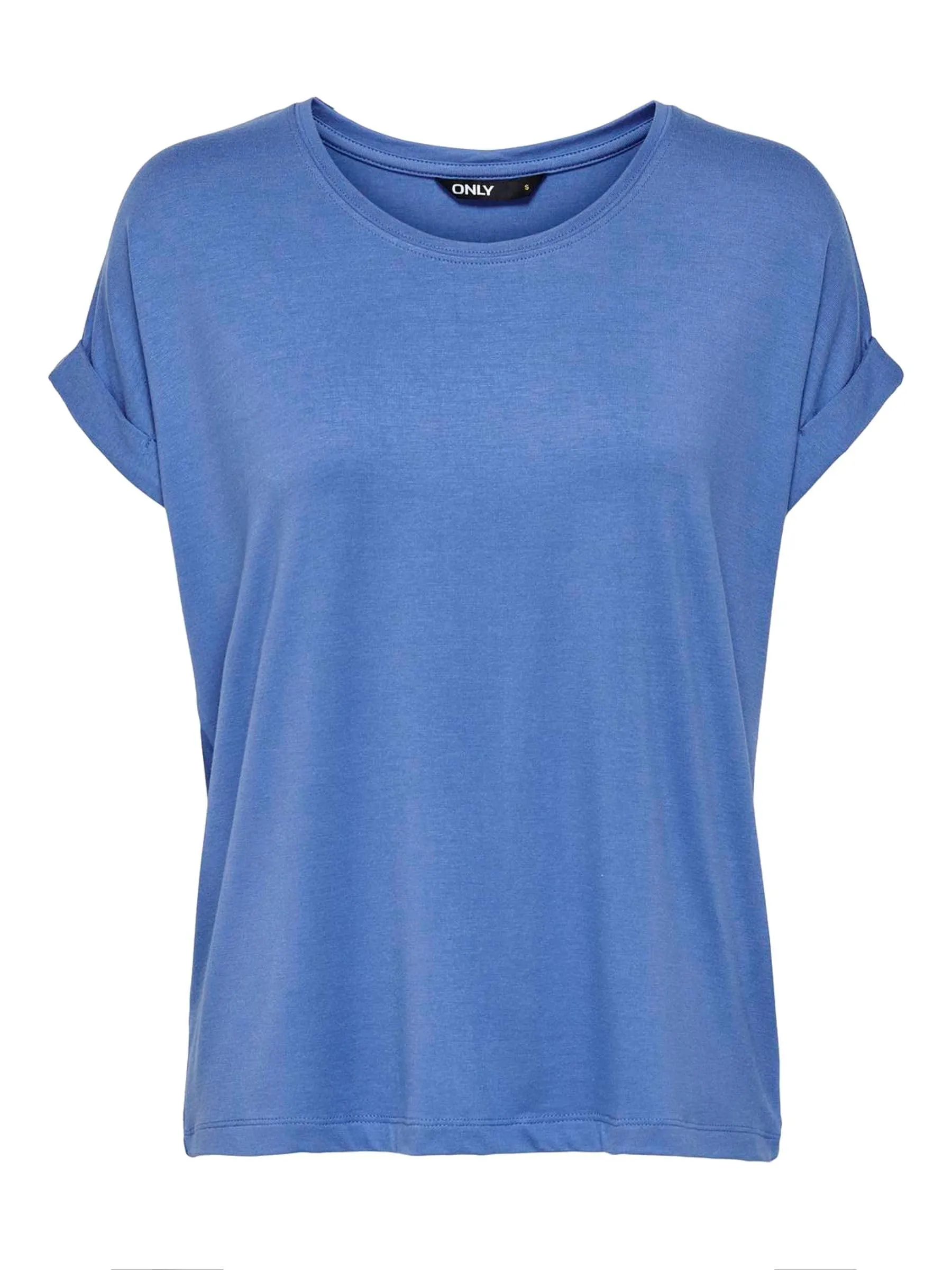 ONLY Onlmoster S/S O-Neck Top Noos Jrs T-Shirt, Blue Yonder, L Donna