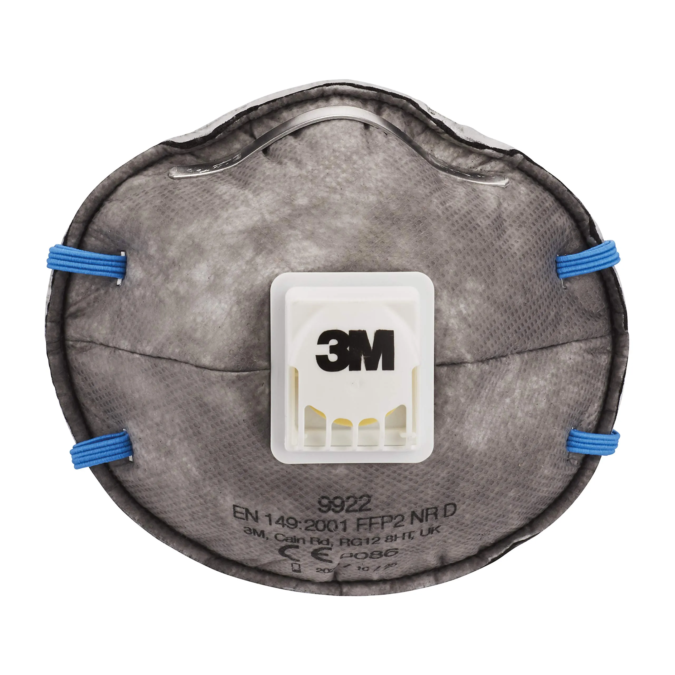 3M 9922C2 Respiratore Anti Polvere, Bianco