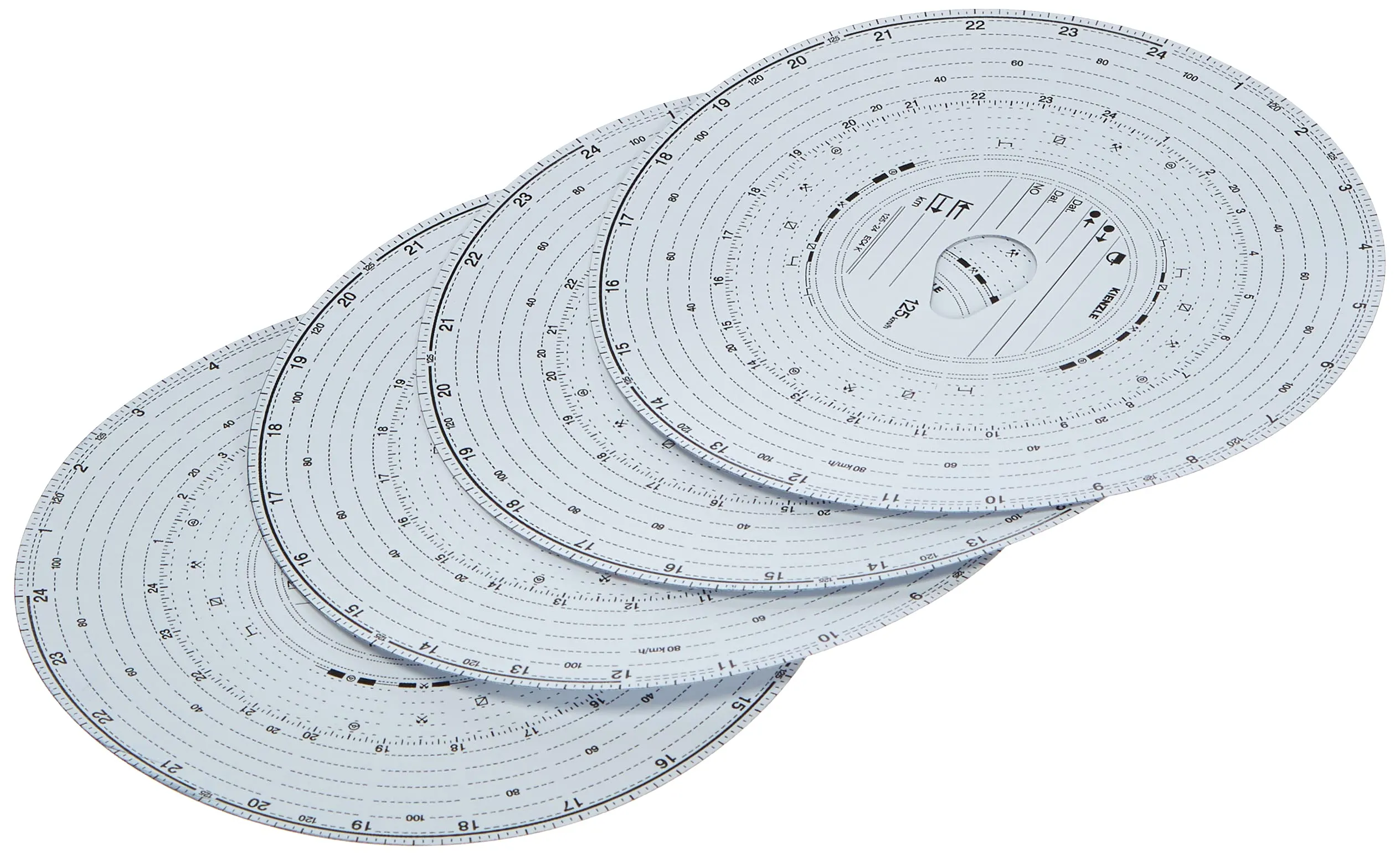 Continental KIENZLE Original 125-KM/H 100 PZ. Dischi TACHIGRAFO Camion