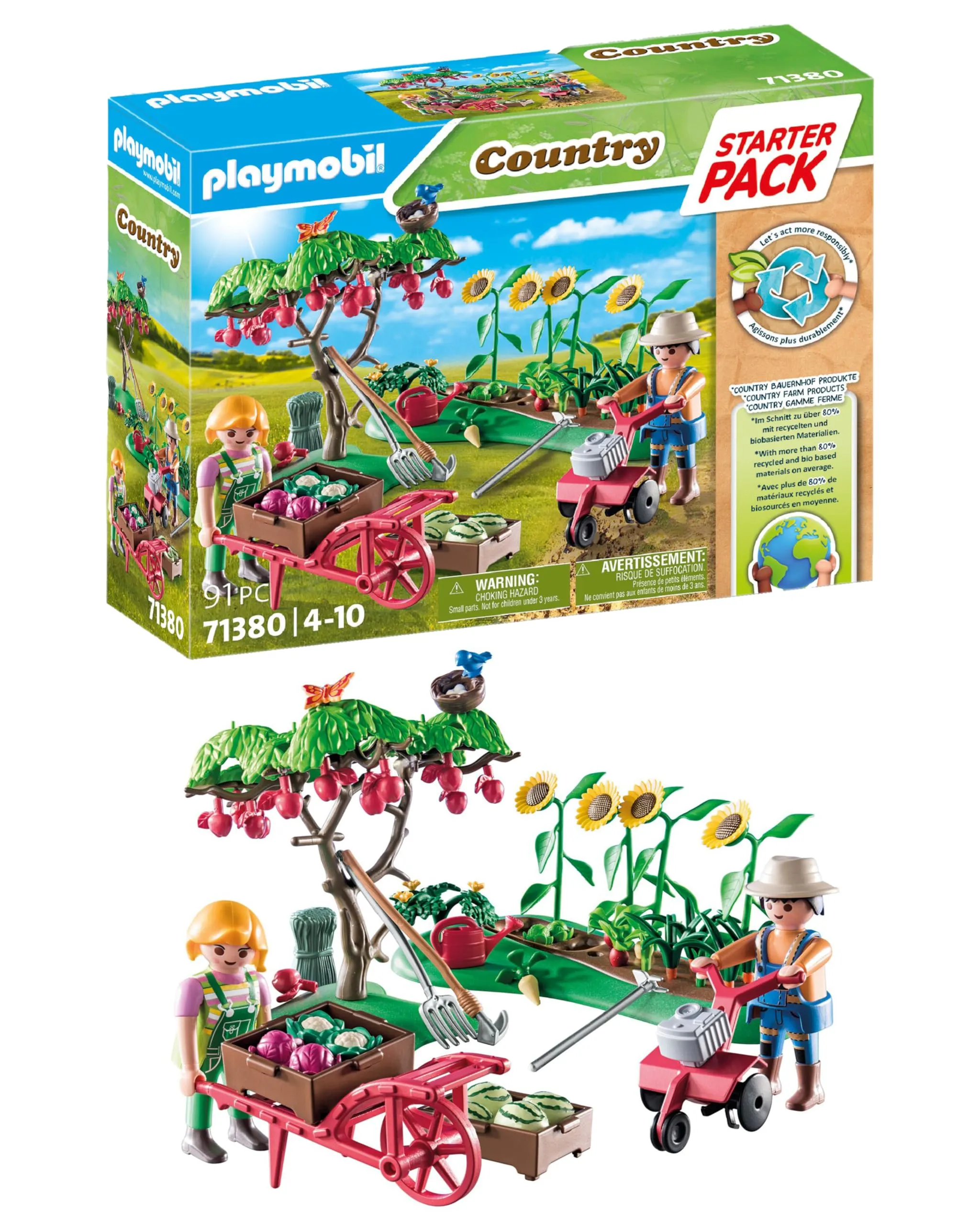 PLAYMOBIL Starter Pack 71380 Orto Biologico Orto Biologico