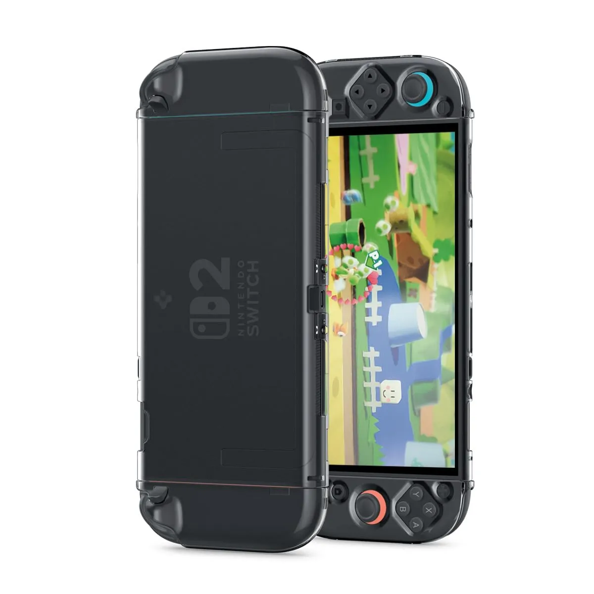 Spigen Custodia Air Fit Compatibile con Nintendo Switch 2 2025 - Trasparente
