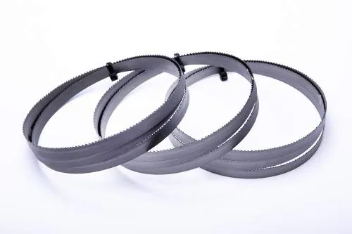 Set di 3 lame per seghe a nastro, 1335 x 13 x 0,65 mm, 8-12 tpi, bimetallo M42, per acciaio, per FEMI, Schmid MBS, Flex, Alfra, Flott, Metallkraft