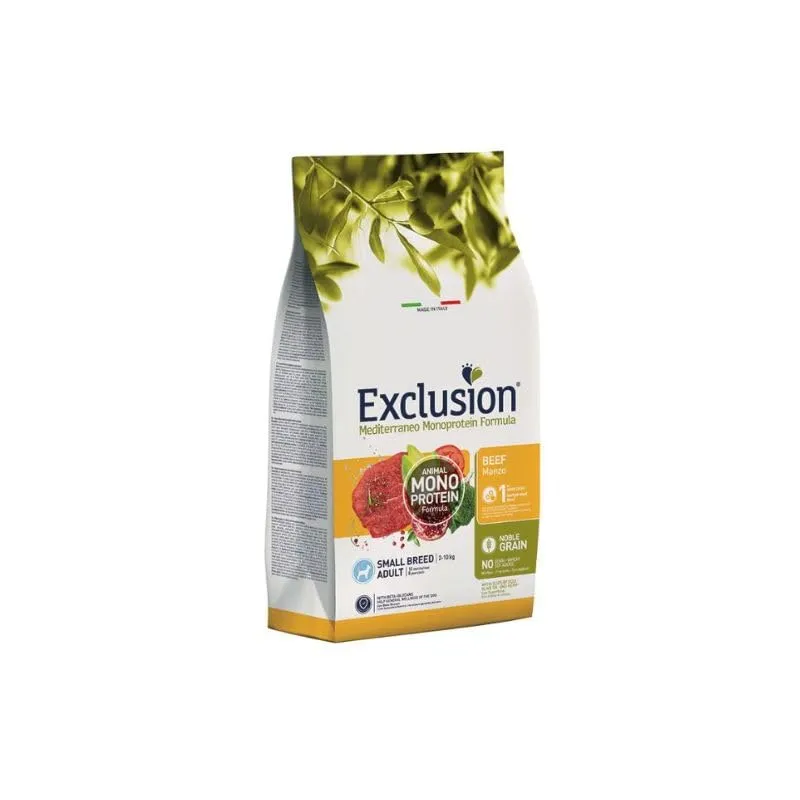 Exclusion mediterraneo adult small manzo 7kg
