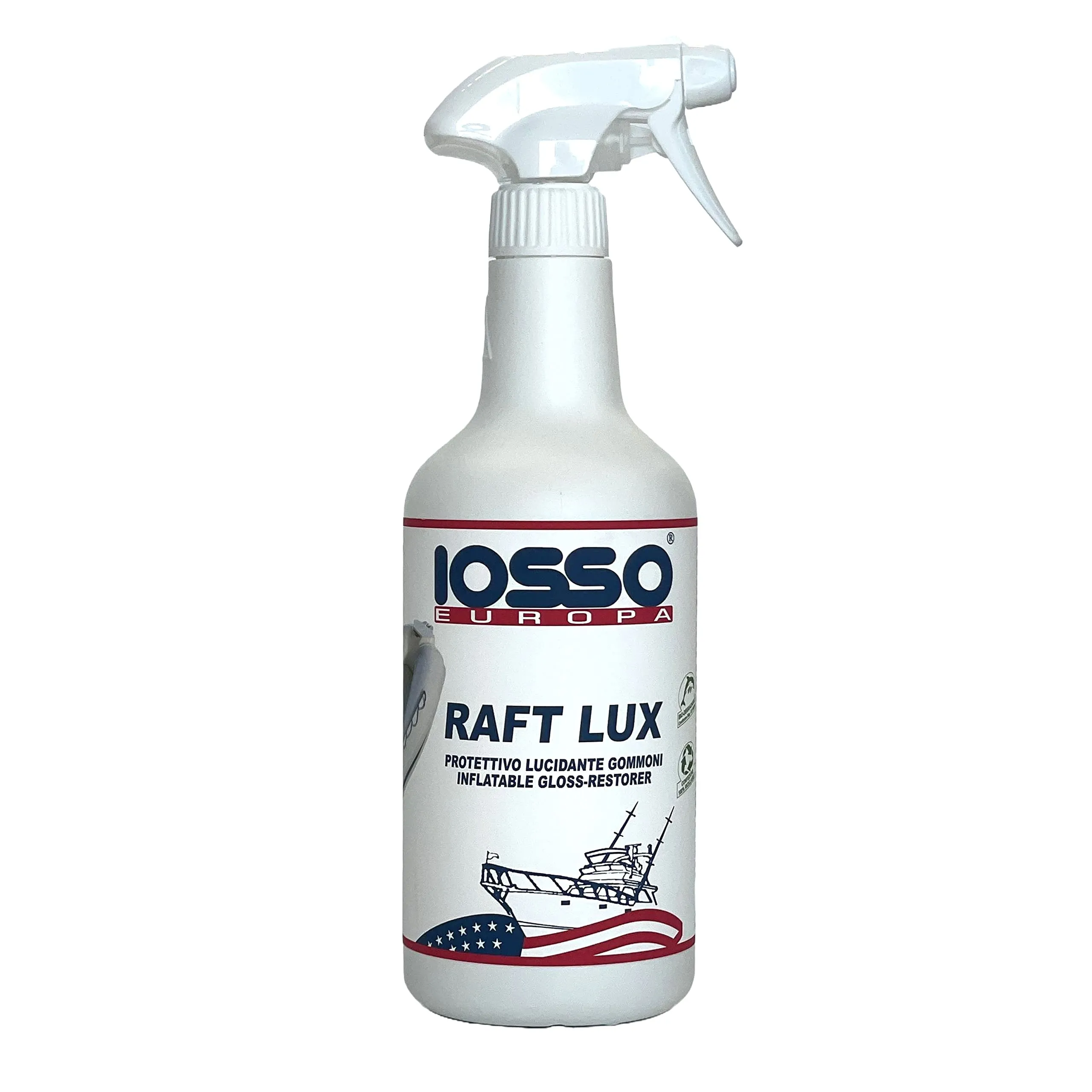 Iosso Europa Raft Lux, Cera Per Gommoni Unisex Adulto, Bianco (White), 750 ml