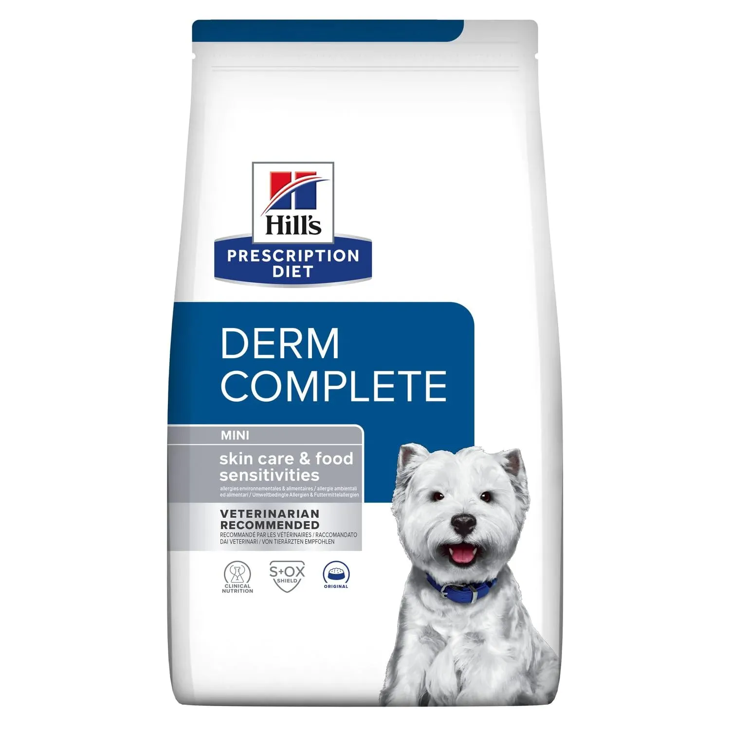 Hill's Derm Complete Mini alimento per cani 1KG