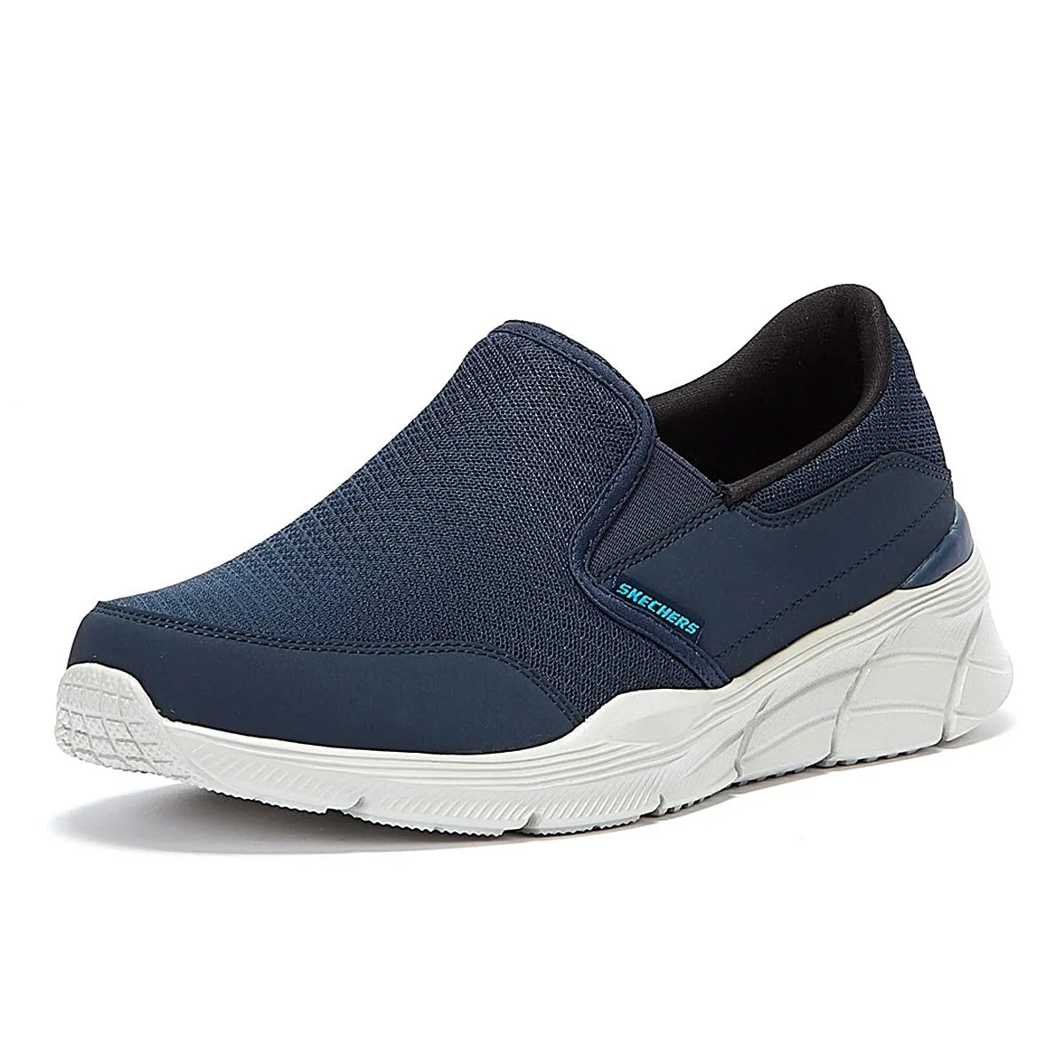 Skechers Equalizer 4.0, Sneaker Infilare Uomo, Blu Navy, 43 EU