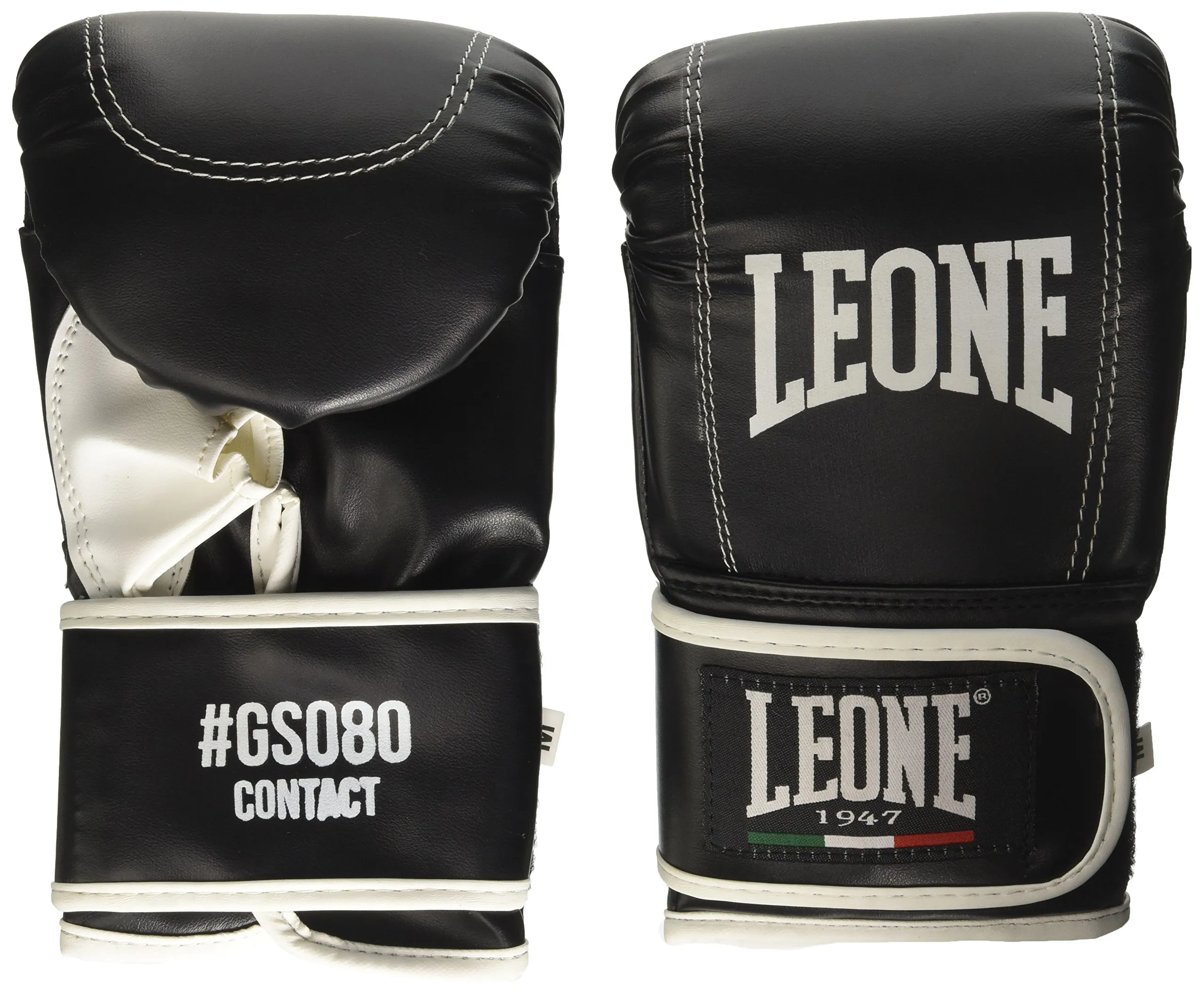 LEONE 1947, Contact Guanti da Sacco, Nero, L, GS080