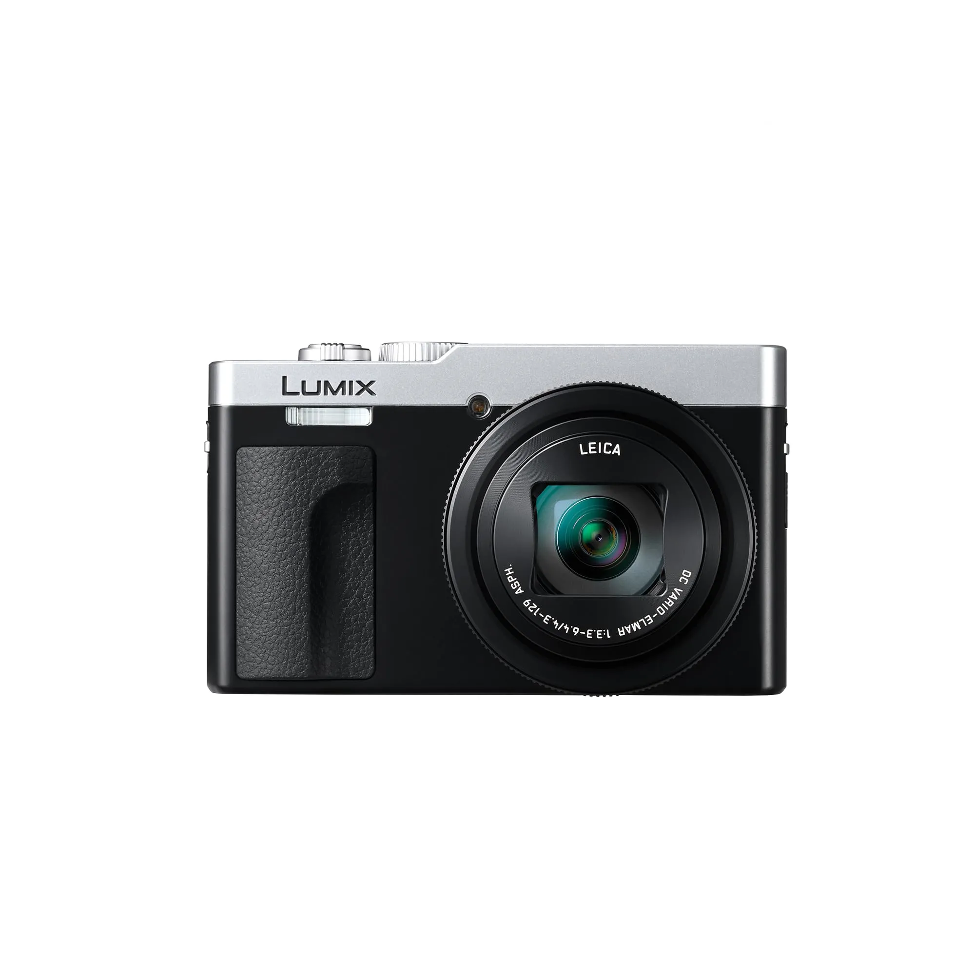 Panasonic LUMIX DC-TZ99E-S Fotocamera Compatta da Viaggio con Zoom, Obiettivo LEICA DC, Zoom 30x, 20,3MP, Video 4K 30p, Monitor Inclinabile, Wi-Fi, Bluetooth, Argento