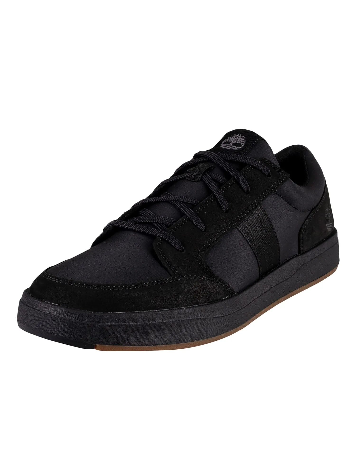 Timberland Davis Square F/L Ox Sneaker Basic, Sneaker, Uomo, Nero Black Nubuck, 43 EU