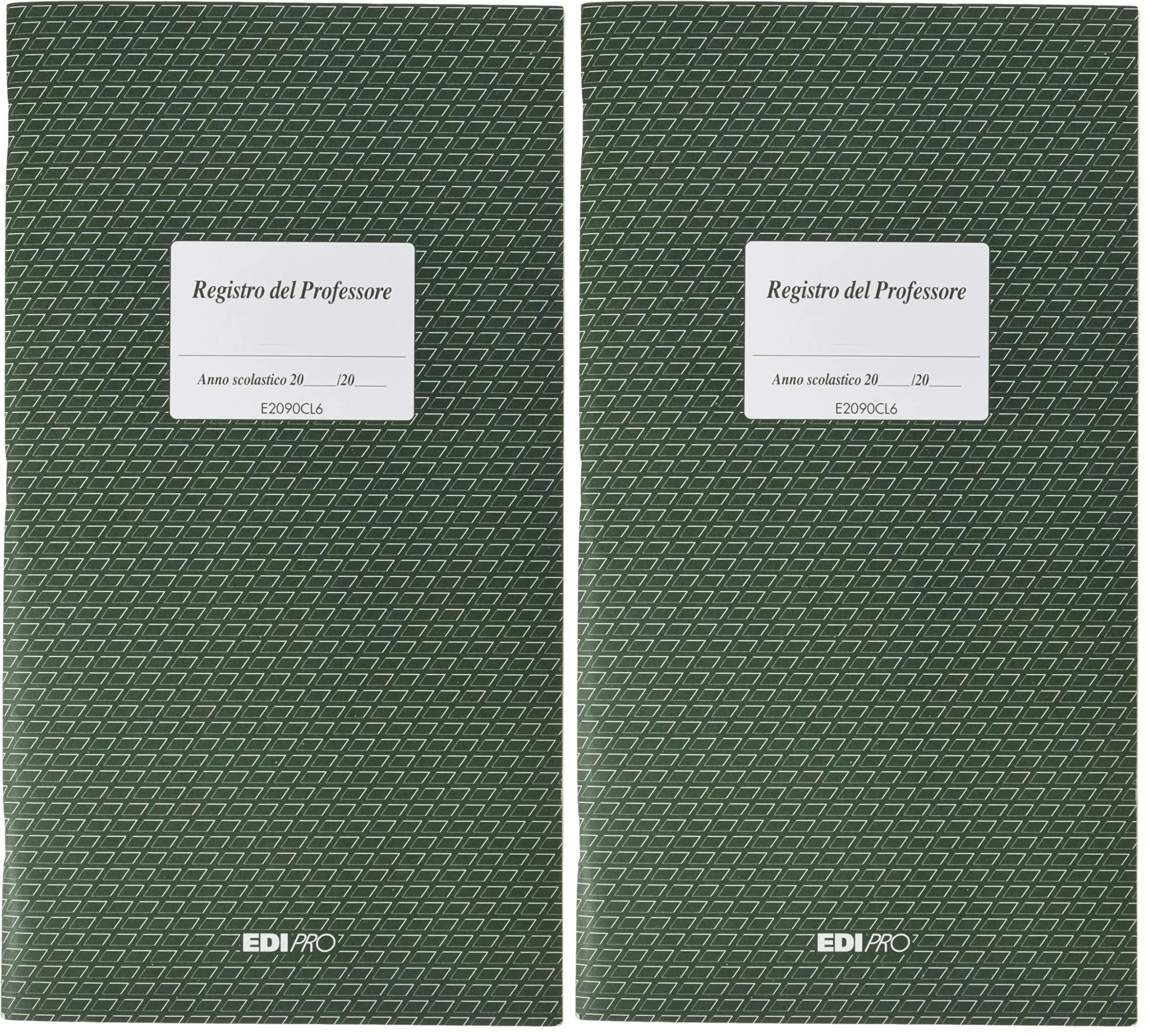 EDIPRO - E2090CL6 - Registro del professore a 6 classi f.to 31x17
