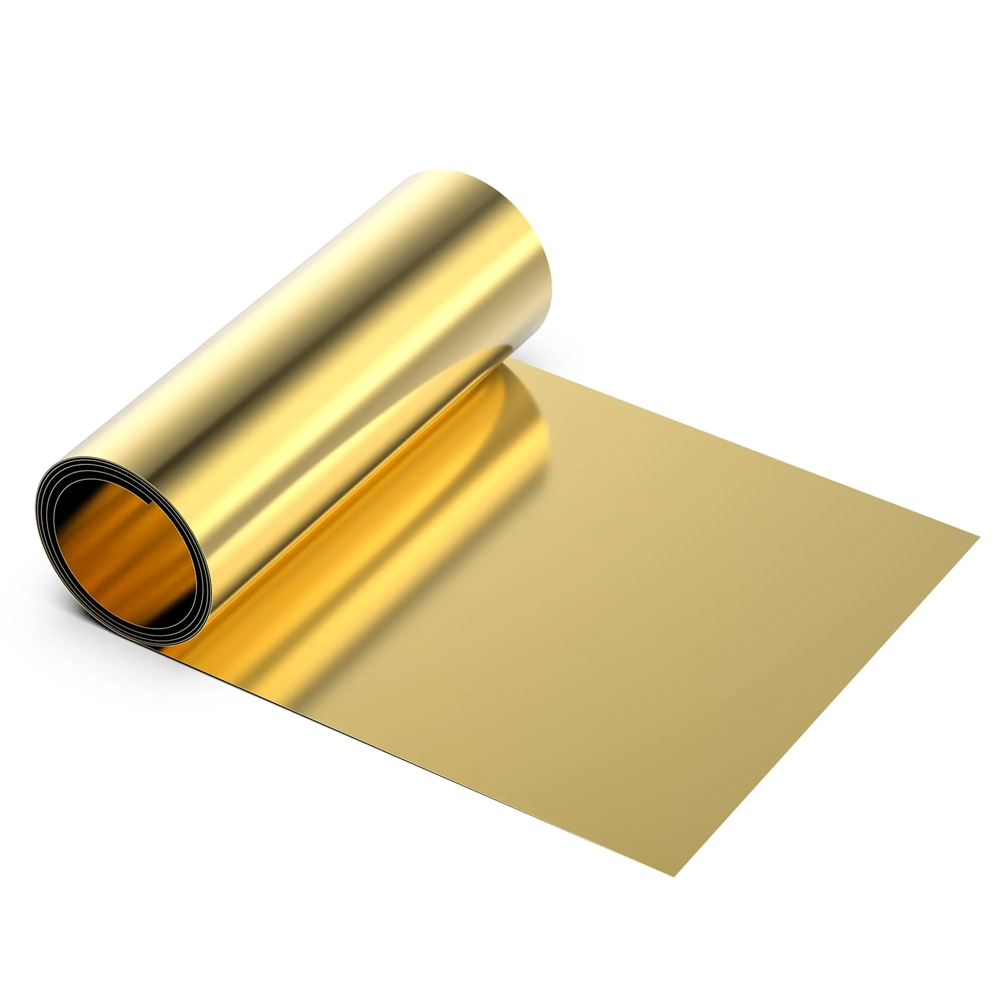 ZDLSDL Foglio d'Ottone, Piastra, Lamina, Rotolo di Lamiera 0,1 mm x 200 mm x 2000 mm