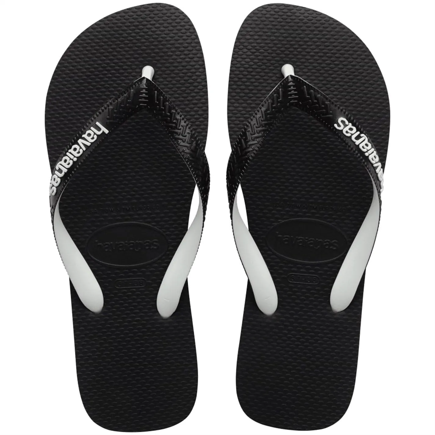 Havaianas Top Mix, Infradito Unisex - Adulto, Black/Black, 39/40 EU