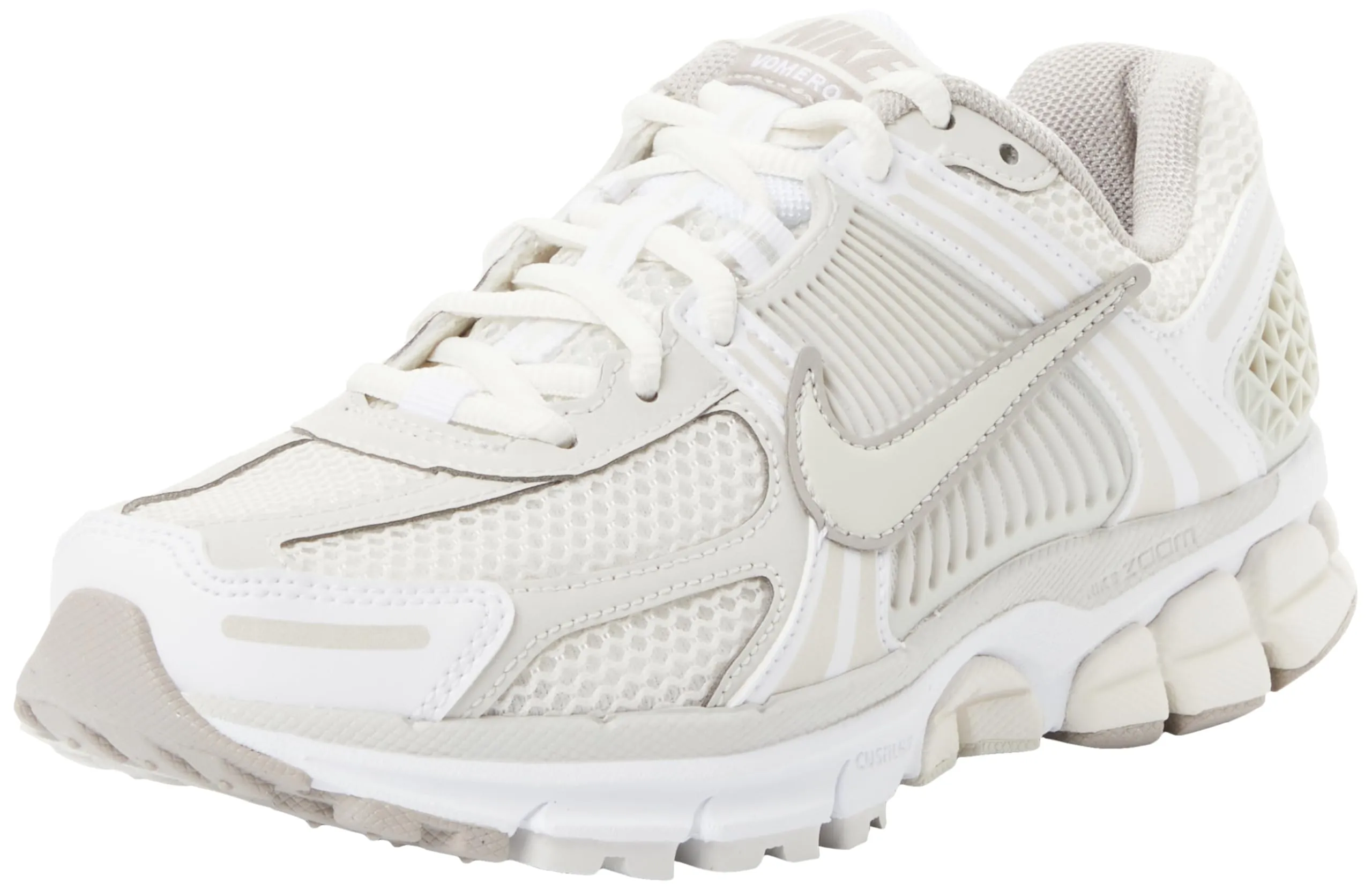 NIKE Zoom Vomero 5, Sneaker Donna, White Light Bone Phantom College Grey, 38 EU