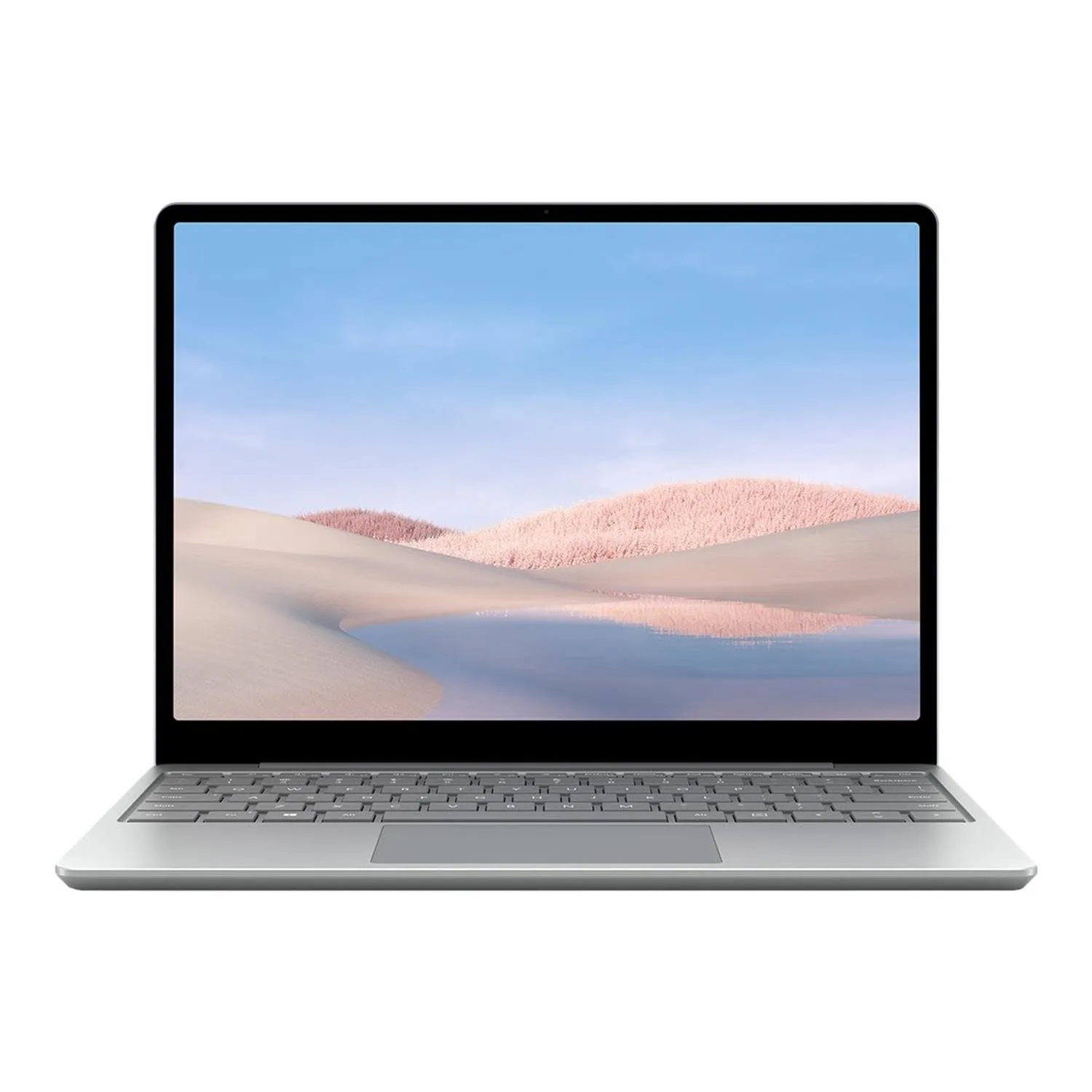 2020 Microsoft Surface Laptop Go con Intel Core i5-1035G1 (12,4-pollici, 16GB RAM, 256GB SSD di Memoria) (QWERTY Inglese) Platino (Ricondizionato)