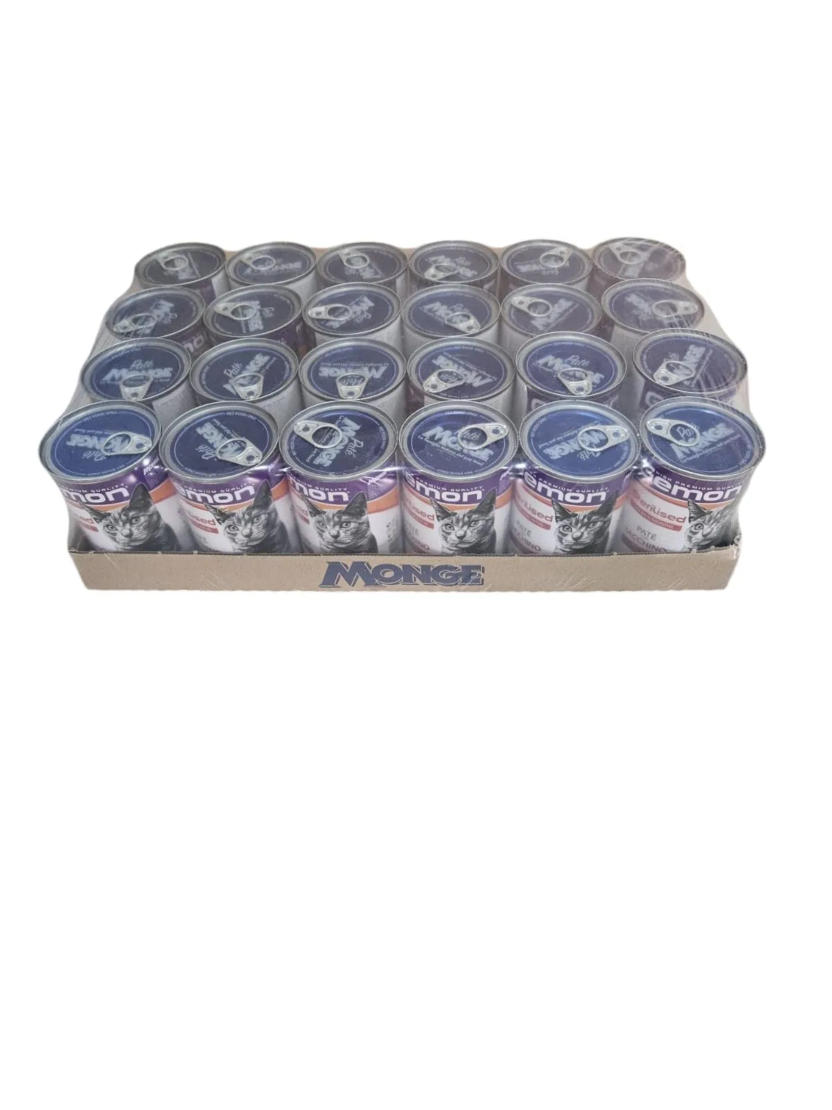 GEMON GATTO STERILIZZATO PATE' CON TACCHINO-CONFEZIONE DA 24 (24 x 400 g) - Gemon Sterilised Paté con Tacchino-Alimento Completo per Gatti Adulti Sterilizzati.