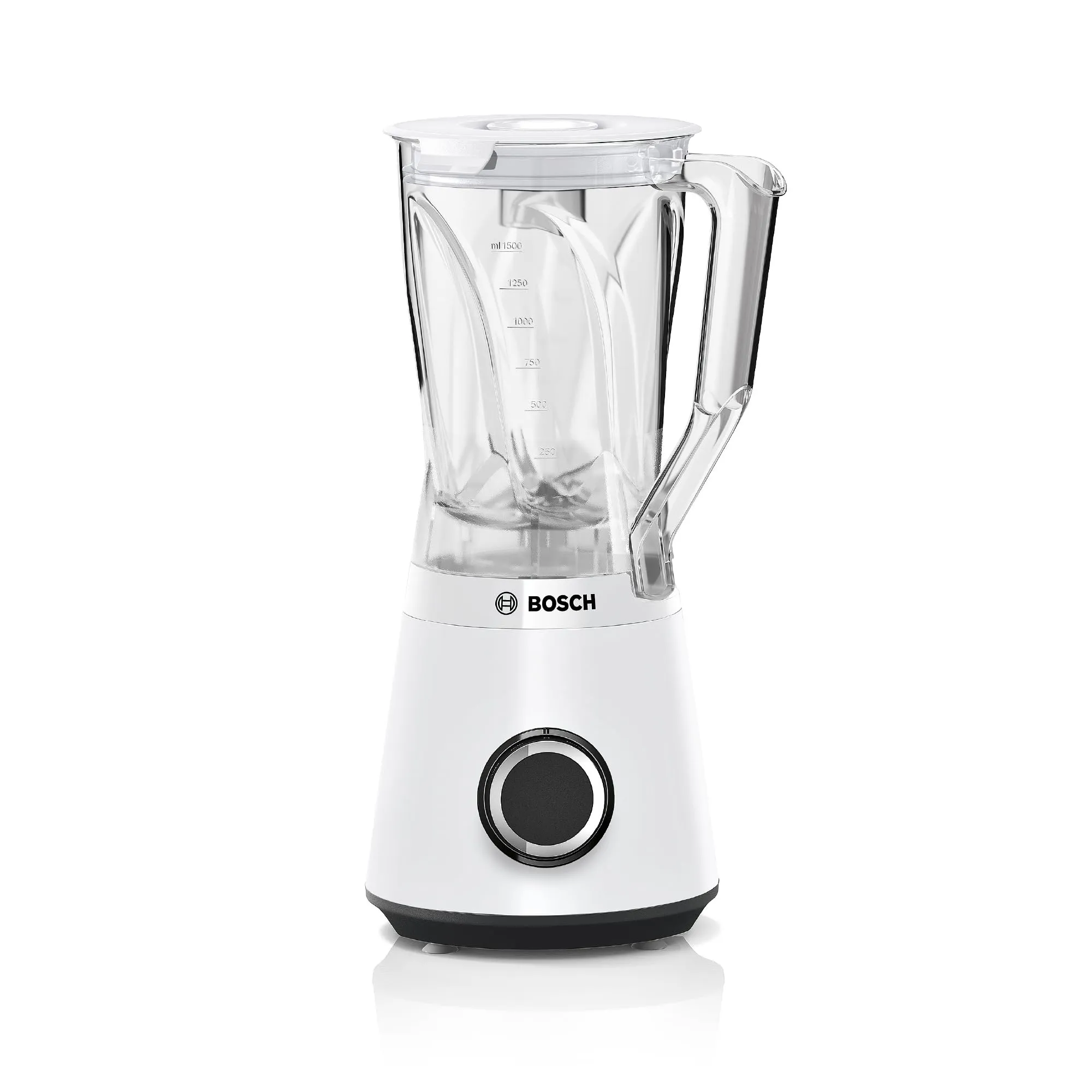 Blender VitaPower - BOSCH - MMB6141W - 1200 W - 30000 trs/min - 2 vitesses + turbo - Bol 2 L - 4 lames amovibles - Blanc