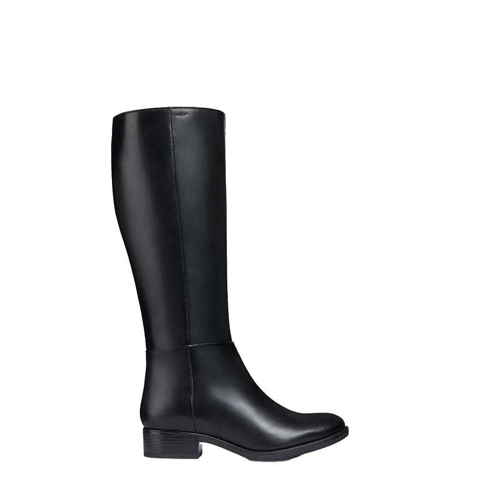 Geox D Felicity D, Stivali Donna, Black, 39 EU