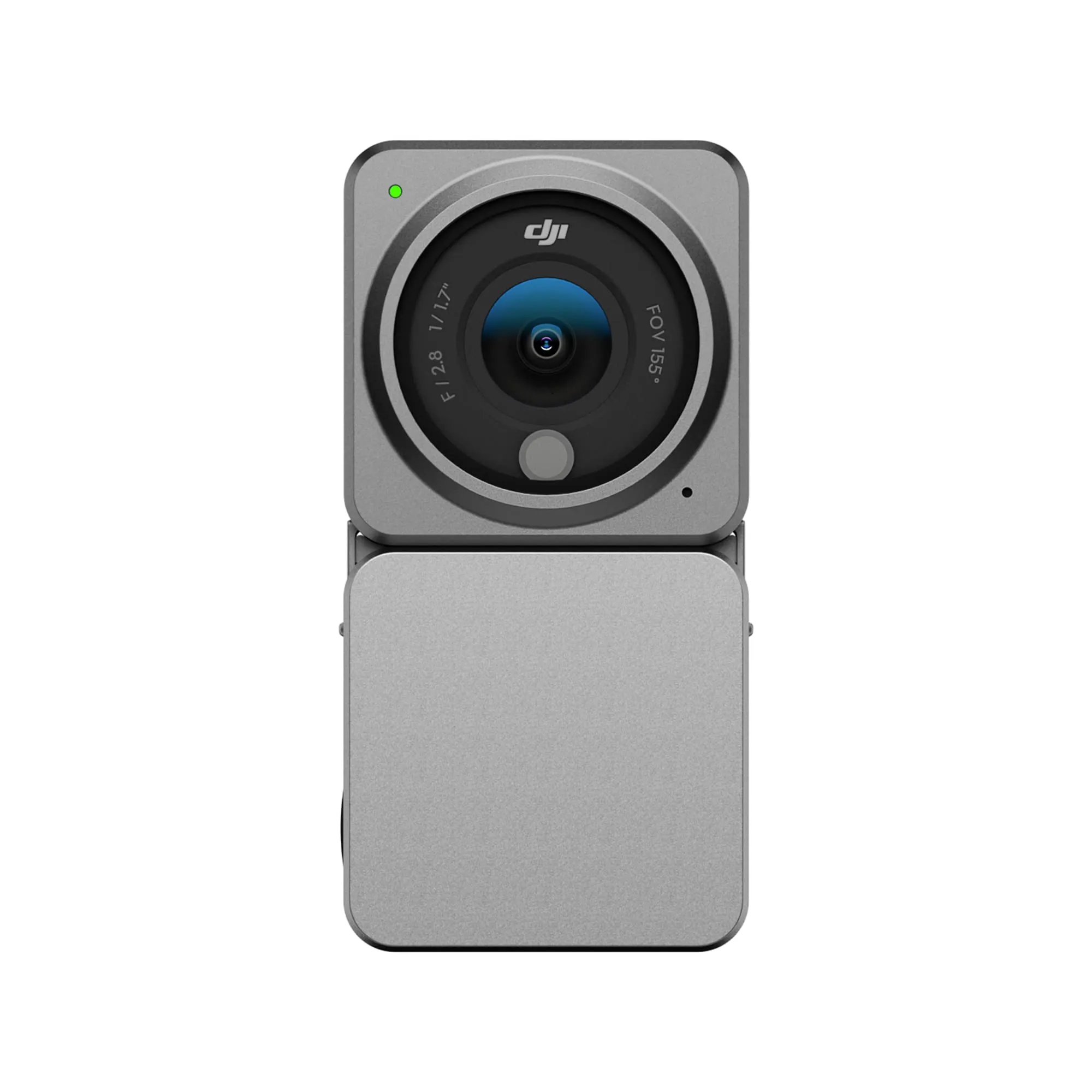 DJI Action 2 Power Combo (32GB), Action Cam con Modulo di Alimentazione, FOV di 155°, Supporti Magnetici, Tecnologia di Stabilizzazione