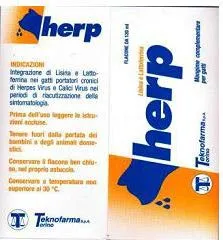 TEKNOFARMA herp mangime complentare per Gatti 120 ml